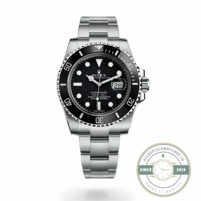 Replica Rolex Classic Black Submariner 116610LN 40mm - Factory Super Clone Watch