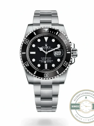 Replica Rolex Classic Black Submariner 116610LN 40mm - Factory Super Clone Watch