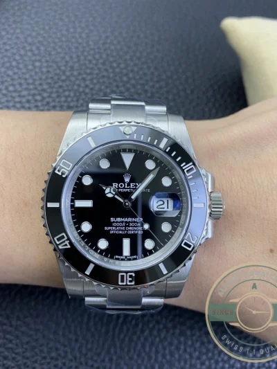 Replica Rolex Classic Black Submariner 116610LN 40mm - High-Grade Replica Watch