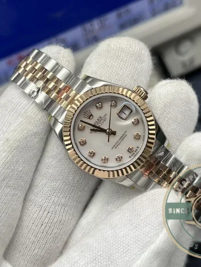 Replica Rolex Datejust 279171 Mother of Pearl 28mm Dial on Jubilee - Factory Super Clone Watch