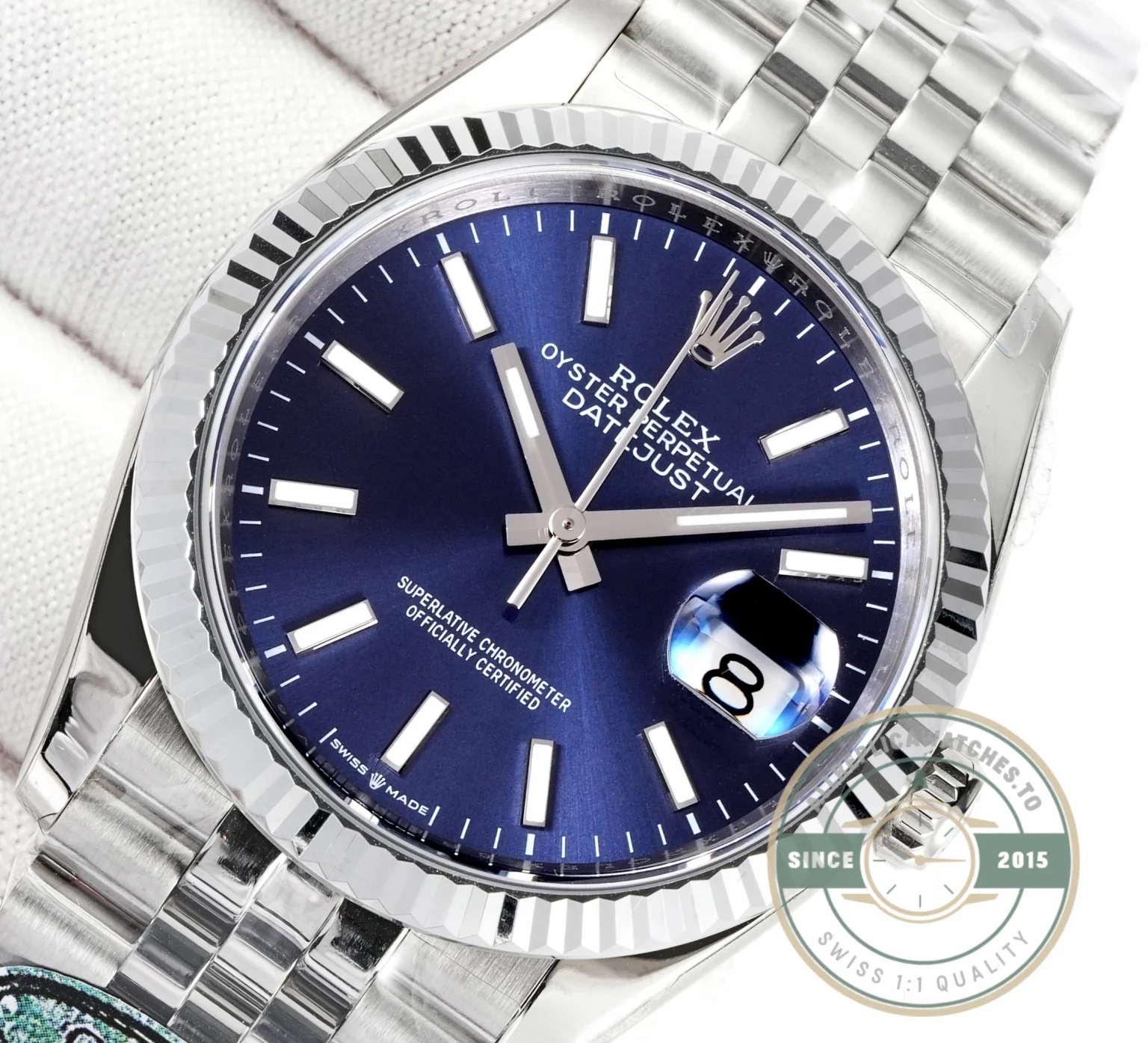Replica Rolex Datejust 36mm 126234 Jubilee Blue Dial - Swiss Movement Replica Watch