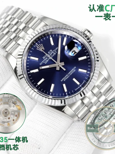 Replica Rolex Datejust 36mm 126234 Jubilee Blue Dial - Factory Super Clone Watch