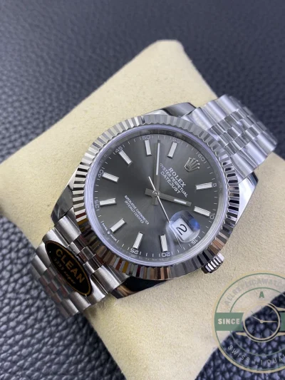 Replica Rolex Datejust 41mm Jubilee Grey Dial 126334-0014 - Best Quality Replica Watch