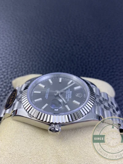 Replica Rolex Datejust 41mm Jubilee Grey Dial 126334-0014 - 1:1 Swiss Replica Watch