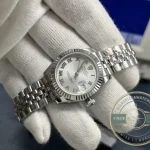 Replica Rolex DateJust Oyster 28 mm Silver Dial 279174 - Factory Super Clone Watch