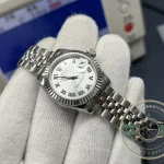 Replica Rolex DateJust Oyster 28 mm Silver Dial 279174 - Premium Super Clone Watch