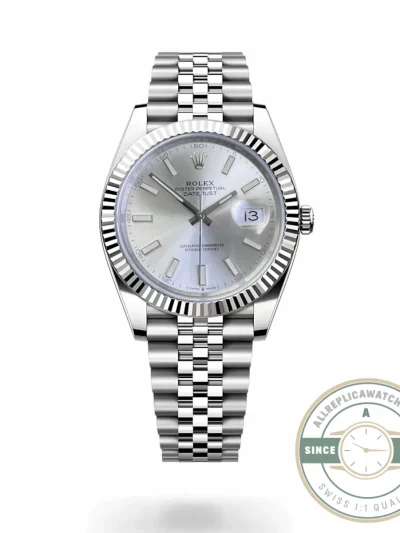 Replica Rolex Datejust Silver Dial 41mm Jubilee 126334 - High-Grade Replica Watch
