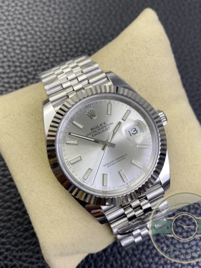 Replica Rolex Datejust Silver Dial 41mm Jubilee 126334 - Best Quality Replica Watch