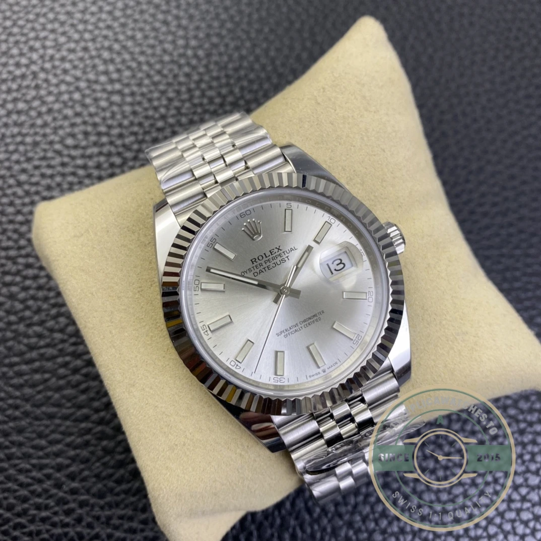 Replica Rolex Datejust Silver Dial 41mm Jubilee 126334 - Best Quality Replica Watch