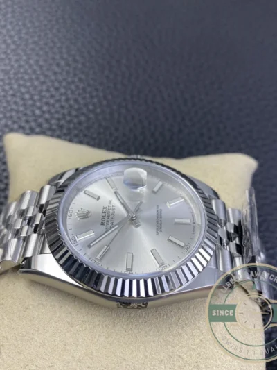 Replica Rolex Datejust Silver Dial 41mm Jubilee 126334 - Budget Luxury Replica Watch