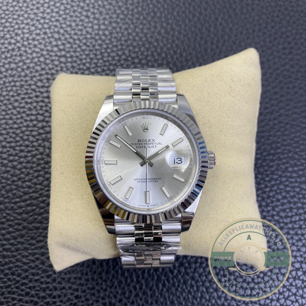 Replica Rolex Datejust Silver Dial 41mm Jubilee 126334 - Best Quality Replica Watch
