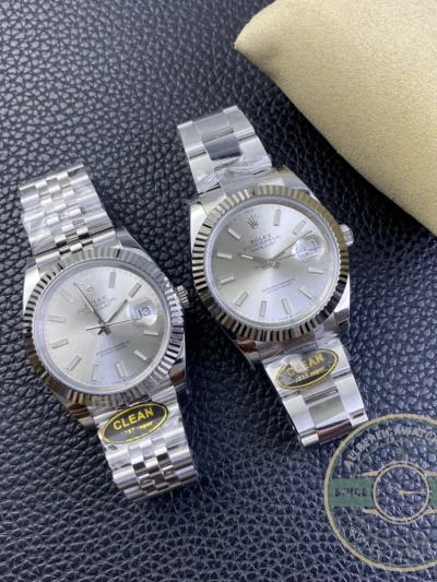 Replica Rolex Datejust Silver Dial 41mm Jubilee 126334 - 1:1 Swiss Replica Watch