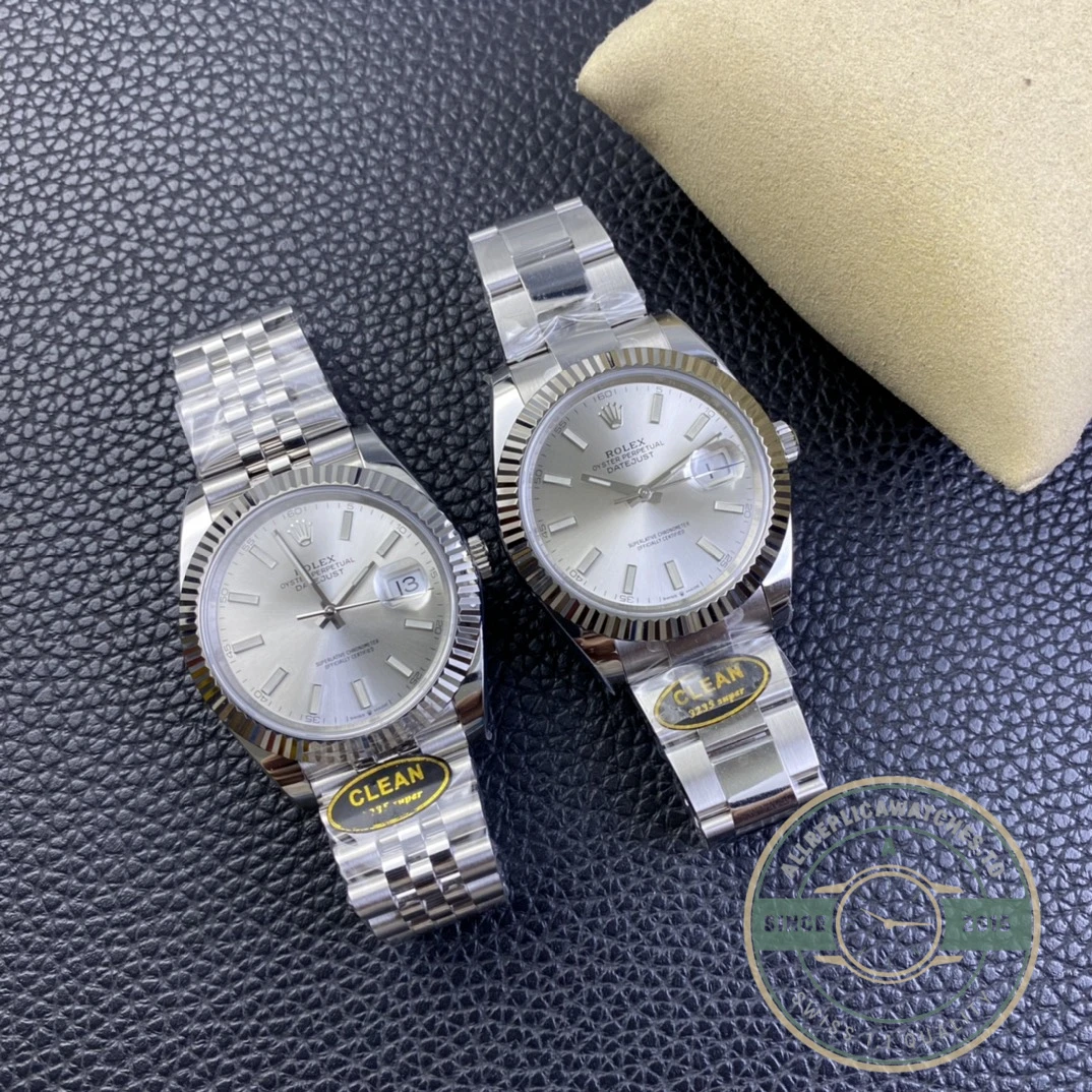 Replica Rolex Datejust Silver Dial 41mm Jubilee 126334 - 1:1 Swiss Replica Watch