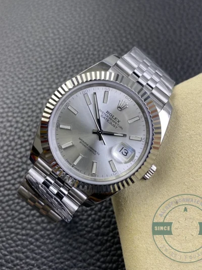 Replica Rolex Datejust Silver Dial 41mm Jubilee 126334 - High-Grade Replica Watch