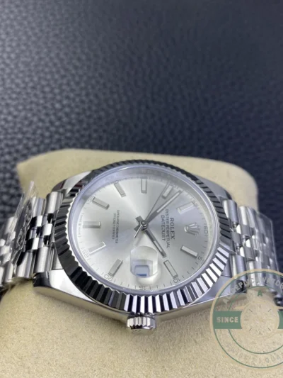 Replica Rolex Datejust Silver Dial 41mm Jubilee 126334 - Luxury Replica Watch