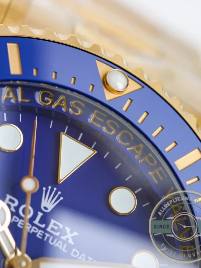 Replica Rolex Deepsea Oyster 44 mm yellow gold M136668LB - Factory Super Clone Watch