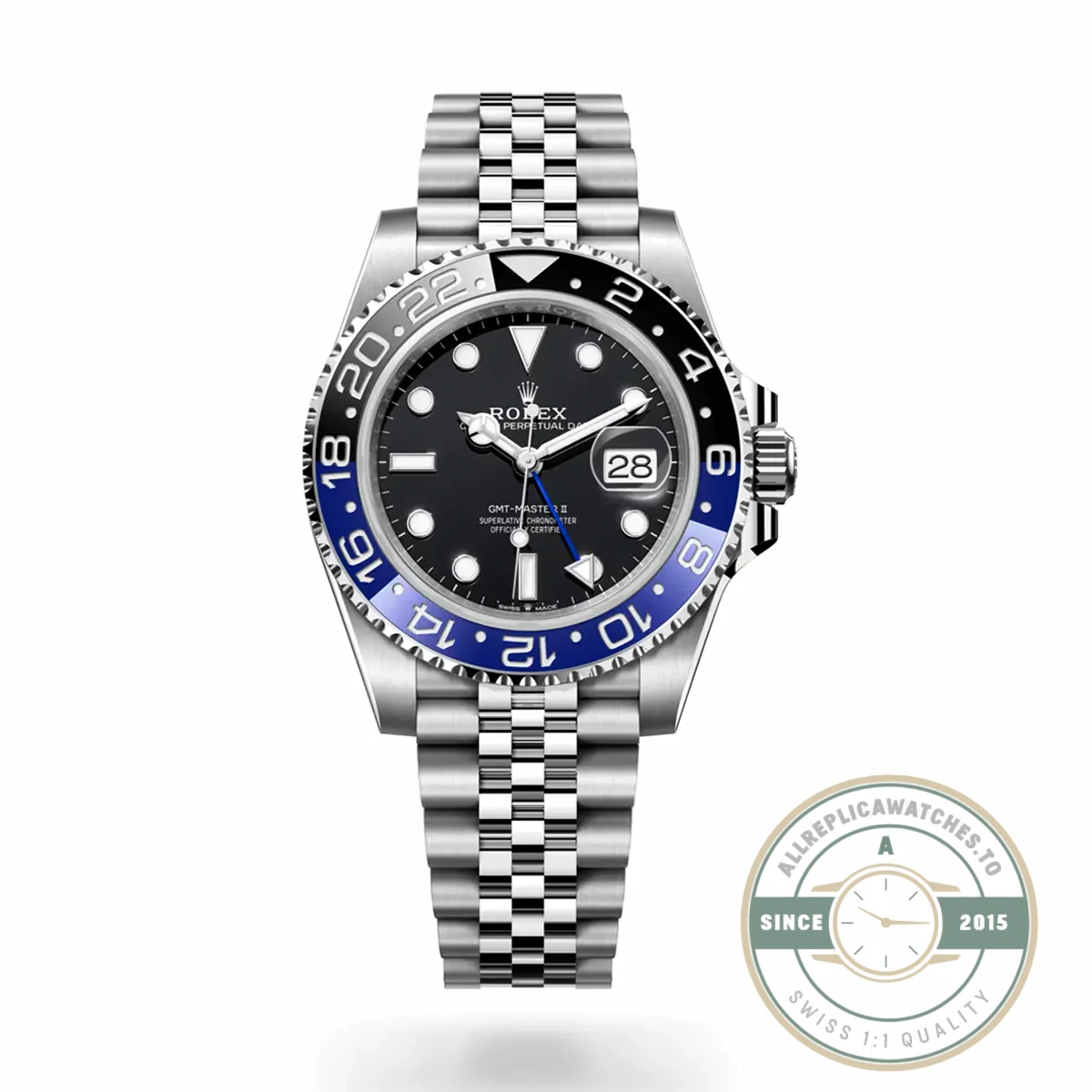 Replica Rolex GMT-Master II 40mm Dial Black 126710 - Affordable Luxury Replica Timepiece