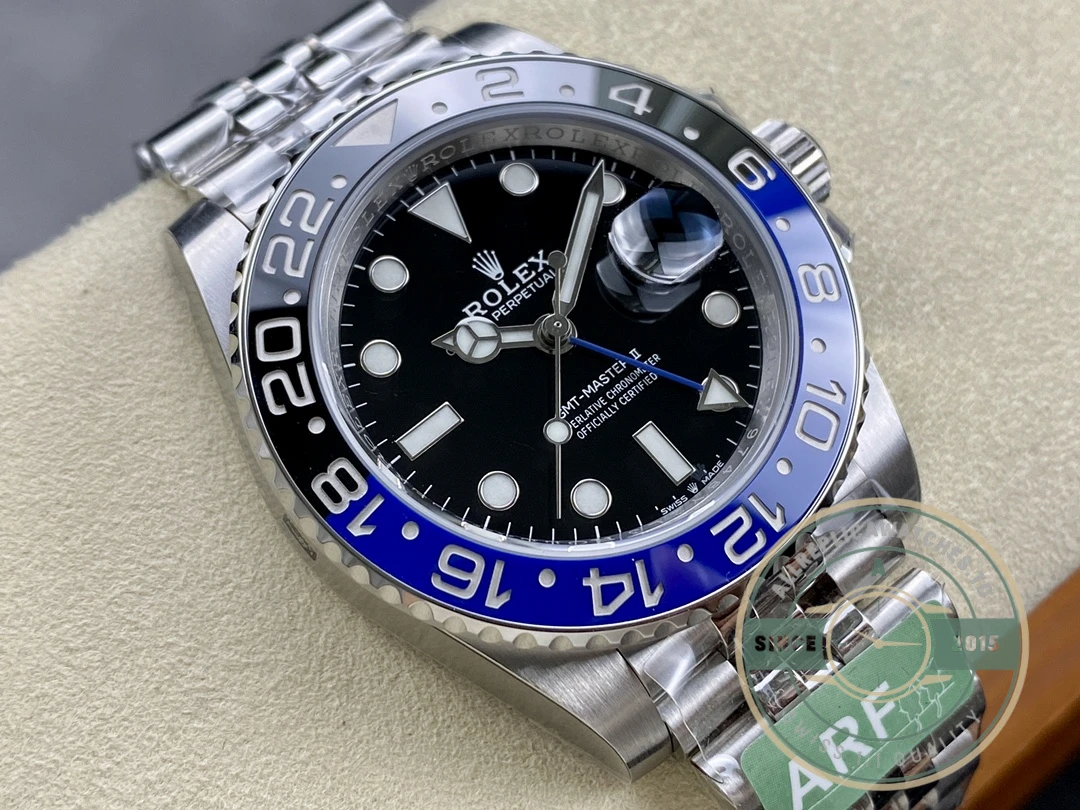 Replica Rolex GMT-Master II 40mm Dial Black 126710 - Luxury Replica Watch