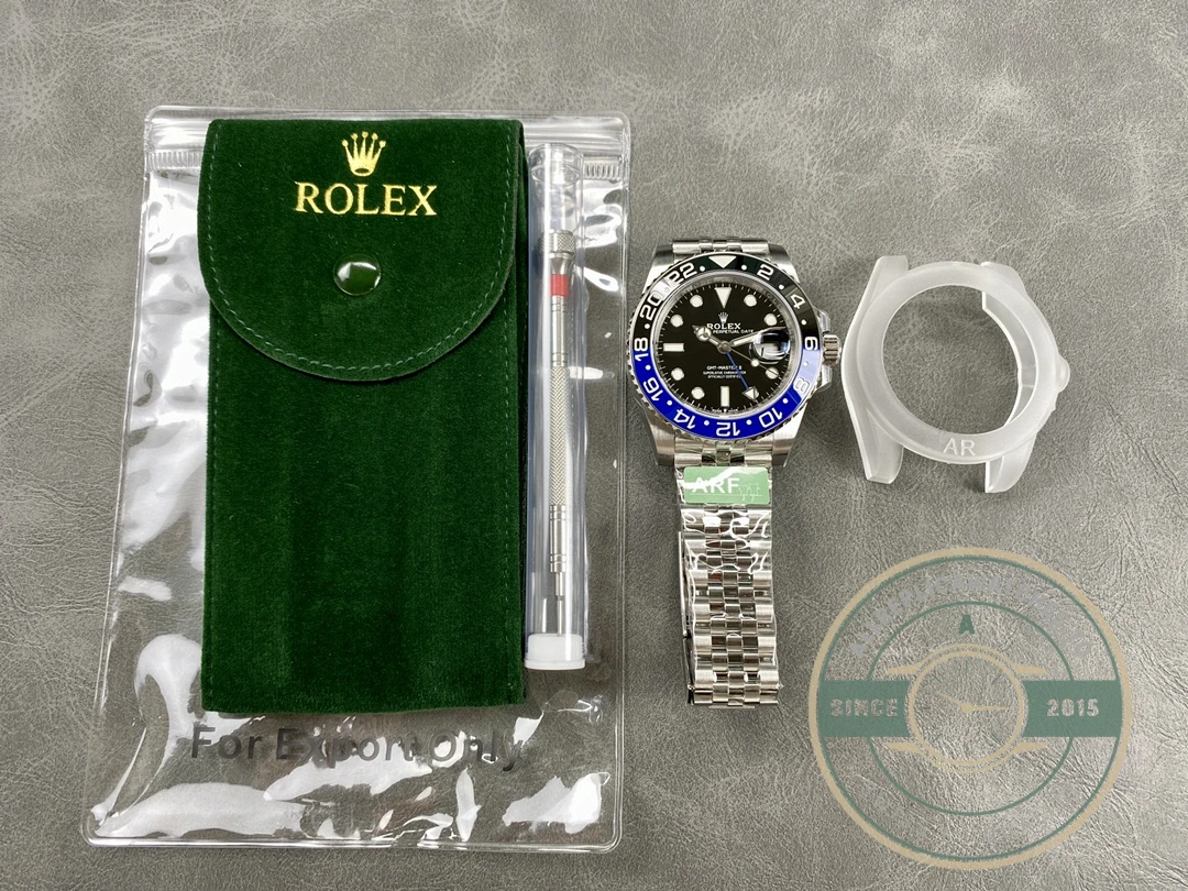 Replica Rolex GMT-Master II 40mm Dial Black 126710 - Premium Super Clone Watch