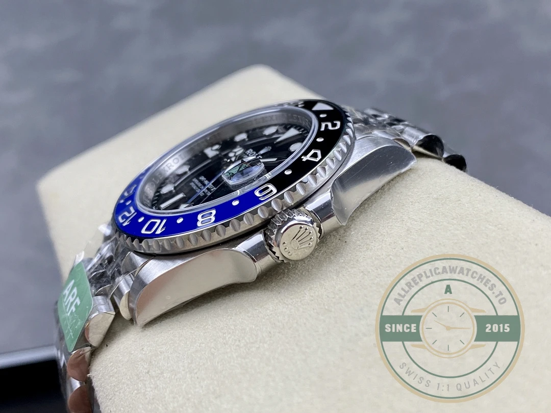 Replica Rolex GMT-Master II 40mm Dial Black 126710 - Budget Luxury Replica Watch