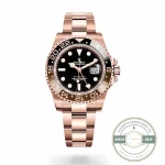 Replica Rolex GMT-Master II Rose Gold 40mm Rootbeer 126715chnr - High-Grade Replica Watch