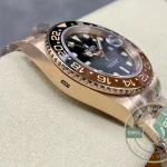 Replica Rolex GMT-Master II Rose Gold 40mm Rootbeer 126715chnr - Affordable Super Clone Watch