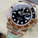 Replica Rolex GMT-Master II Rose Gold 40mm Rootbeer 126715chnr - Swiss-Made Clone Watch