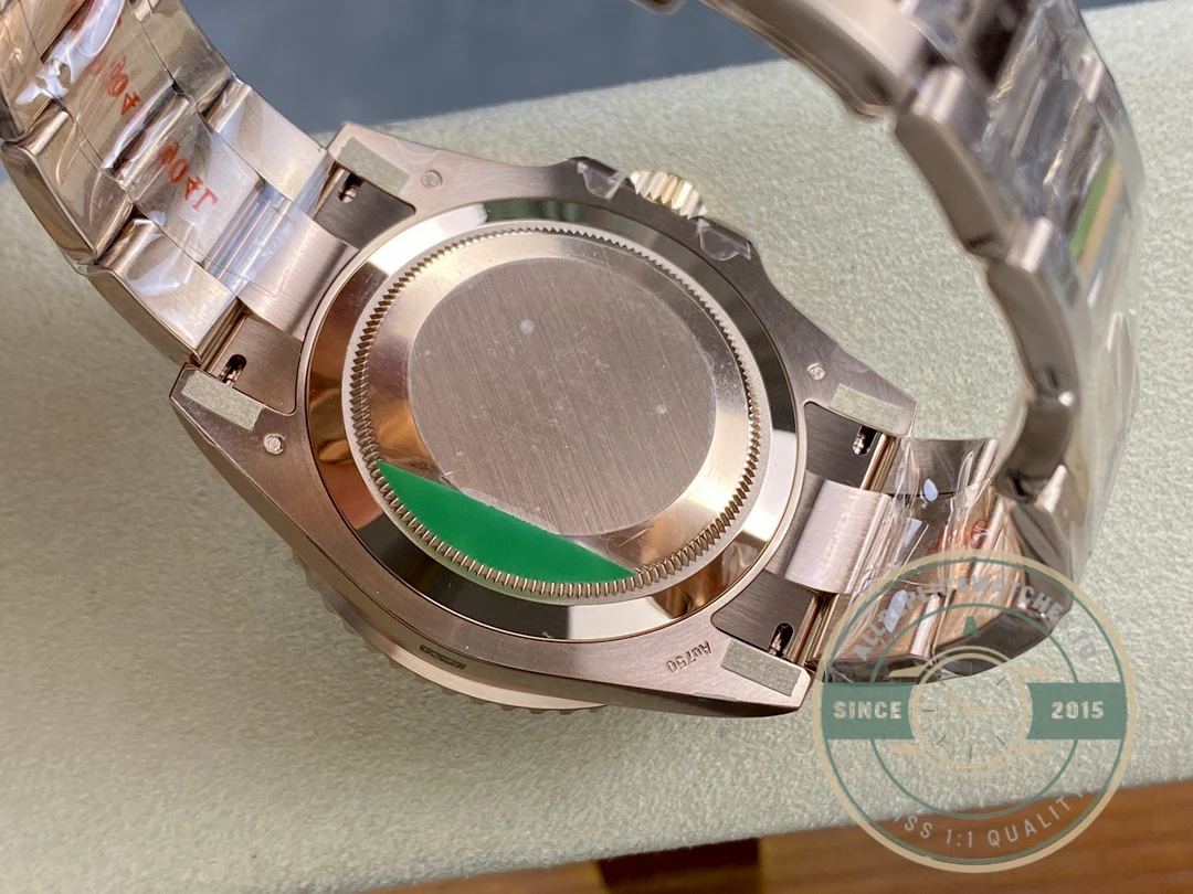 Replica Rolex GMT-Master II Rose Gold 40mm Rootbeer 126715chnr - Budget Luxury Replica Watch