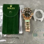 Replica Rolex GMT-Master II Rose Gold 40mm Rootbeer 126715chnr - Affordable Super Clone Watch