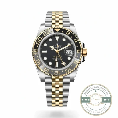 Replica Rolex GMT-Master II Zombie Bumblebee 126713GRNR Jubilee - Premium Super Clone Watch