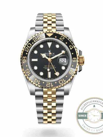 Replica Rolex GMT-Master II Zombie Bumblebee 126713GRNR Jubilee - Premium Super Clone Watch