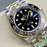 Replica Rolex GMT-Master II Zombie Bumblebee 126713GRNR Jubilee - 1:1 Swiss Replica Watch
