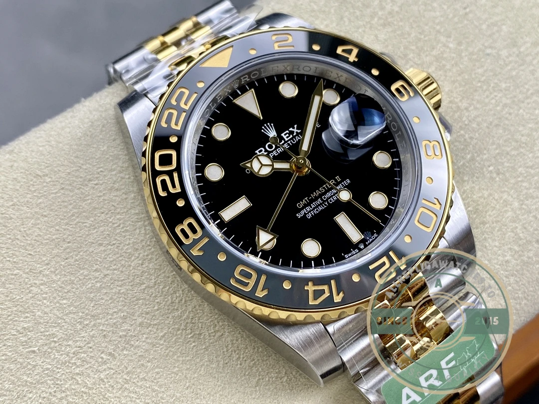 Replica Rolex GMT-Master II Zombie Bumblebee 126713GRNR Jubilee - 1:1 Swiss Replica Watch