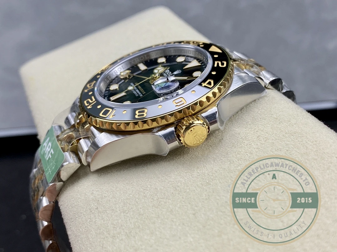 Replica Rolex GMT-Master II Zombie Bumblebee 126713GRNR Jubilee - Swiss Movement Replica Watch
