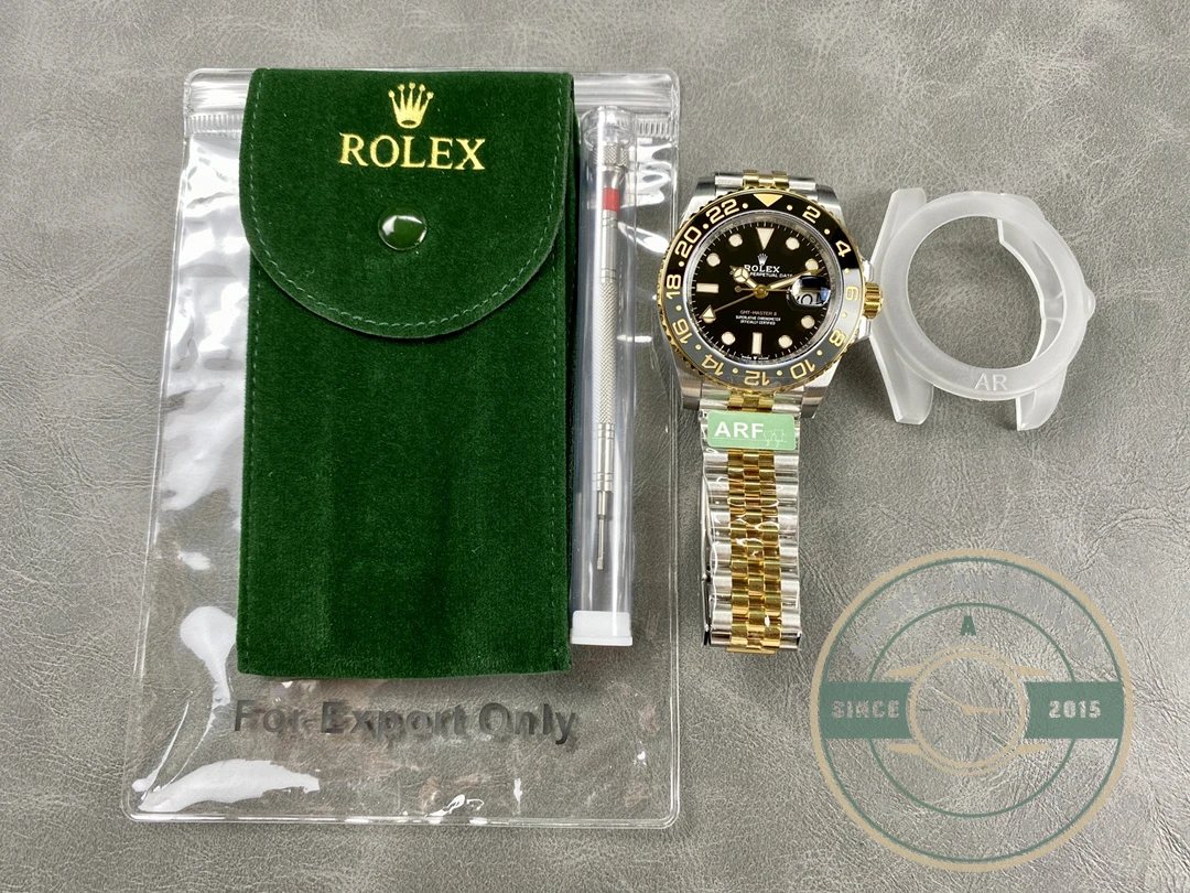 Replica Rolex GMT-Master II Zombie Bumblebee 126713GRNR Jubilee - Top-Tier Swiss Replica Watch