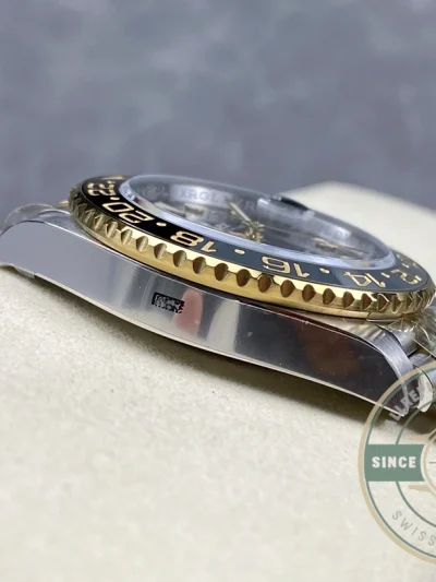 Replica Rolex GMT-Master II Zombie Bumblebee 126713GRNR Jubilee - Swiss Movement Replica Watch