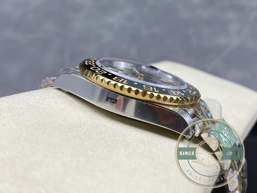 Replica Rolex GMT-Master II Zombie Bumblebee 126713GRNR Jubilee - Swiss Movement Replica Watch
