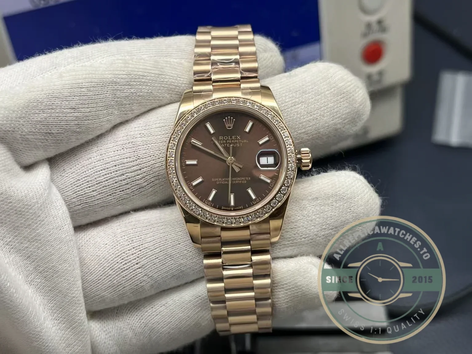 Replica Rolex Lady-Datejust 31mm Dial 279135RBR - Top-Tier Swiss Replica Watch