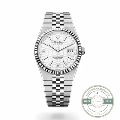 Replica Rolex Land-Dweller 40mm Silver Dial 127334 - Top-Tier Swiss Replica Watch