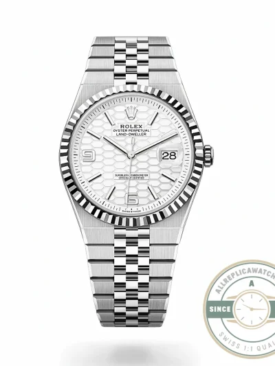 Replica Rolex Land-Dweller 40mm Silver Dial 127334 - Top-Tier Swiss Replica Watch