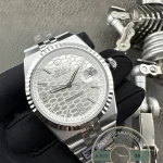 Replica Rolex Land-Dweller 40mm Silver Dial 127334 - Swiss Movement Replica Watch