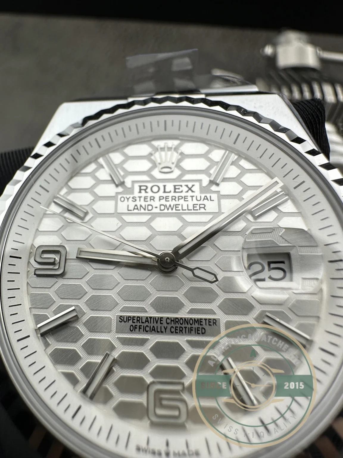 Replica Rolex Land-Dweller 40mm Silver Dial 127334 - Factory Super Clone Watch