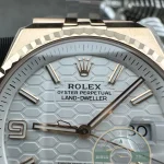 Replica Rolex Land-Dweller Rose Gold 40mm 127335 - Top-Tier Swiss Replica Watch