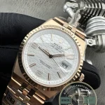 Replica Rolex Land-Dweller Rose Gold 40mm 127335 - Factory Super Clone Watch
