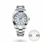 Replica Rolex Milgauss 116400.03 White Dial 40mm Orange - Affordable Super Clone Watch