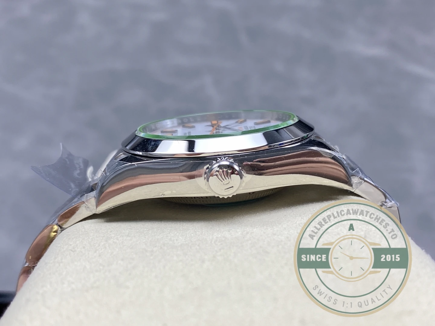 Replica Rolex Milgauss 116400.03 White Dial 40mm Orange - Swiss-Made Clone Watch