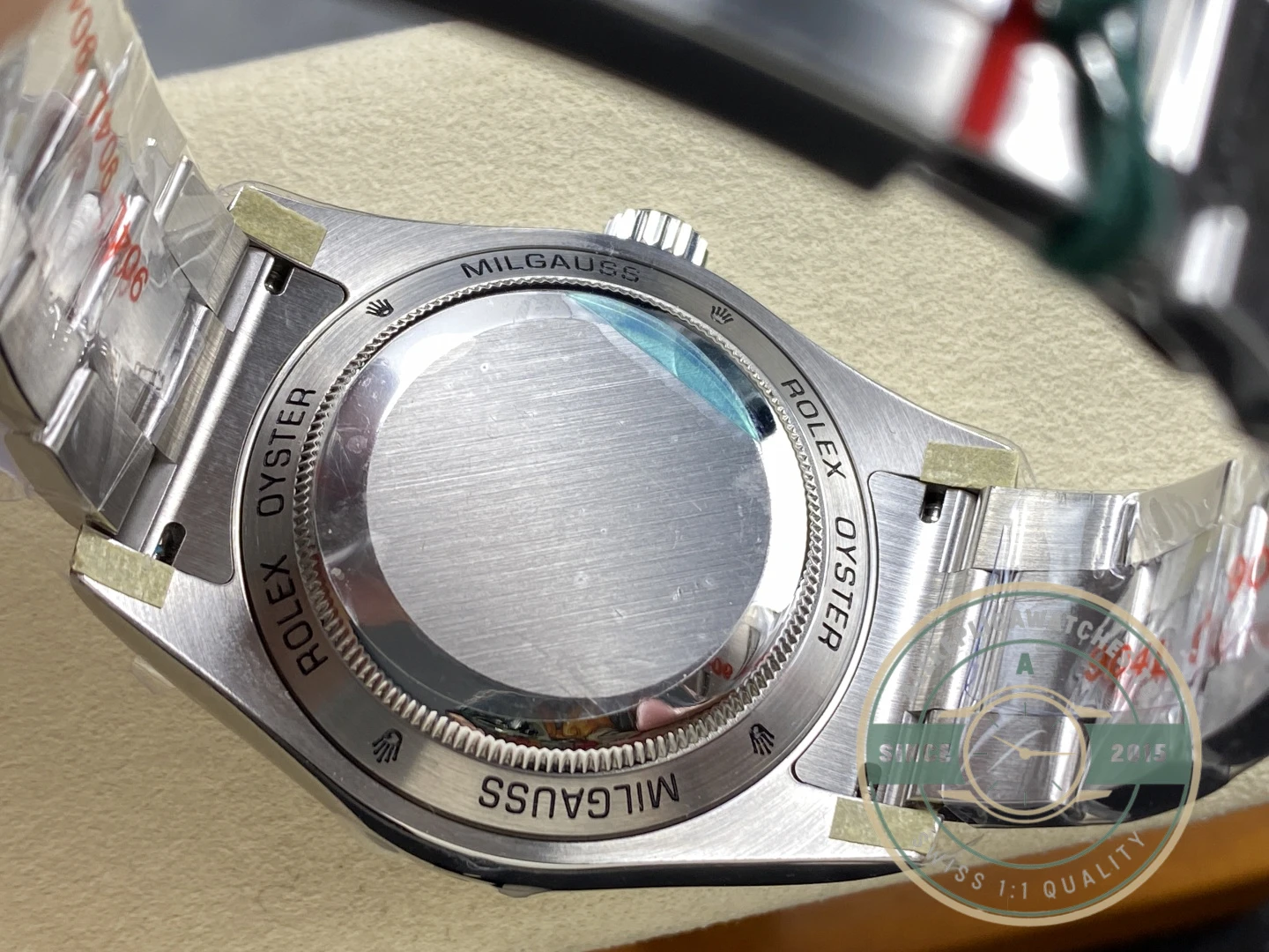 Replica Rolex Milgauss 116400.03 White Dial 40mm Orange - Top-Tier Swiss Replica Watch