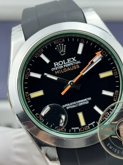 Replica Rolex MILGAUSS 40mm 116400GV - Premium Super Clone Watch