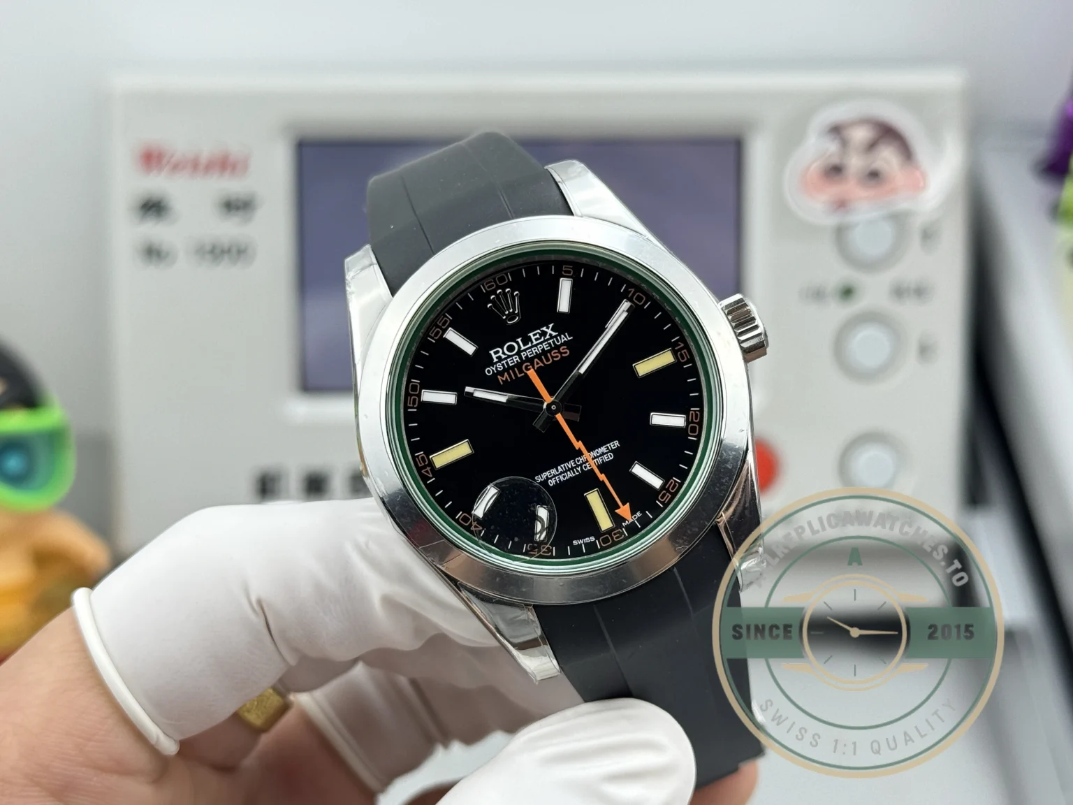 Replica Rolex MILGAUSS 40mm 116400GV - Affordable Luxury Replica Timepiece