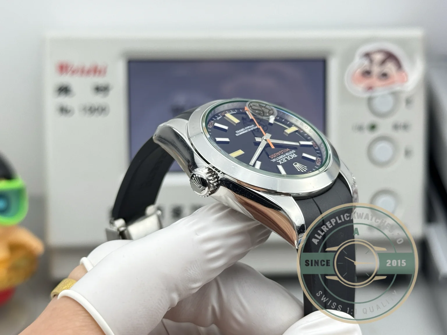 Replica Rolex MILGAUSS 40mm 116400GV - Luxury Replica Watch